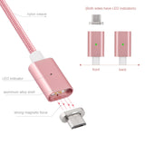 Fast USB Magnetic Charger & Data Cable For Samsung, Android & iPhone/ FREE SHIPPING