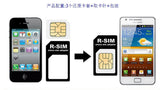 Nano/ Micro SIM Card Adapter 4 in 1 with Eject Pin for iPhone 5/5S/6/6S & Samsung/ FREE SHIPPING!